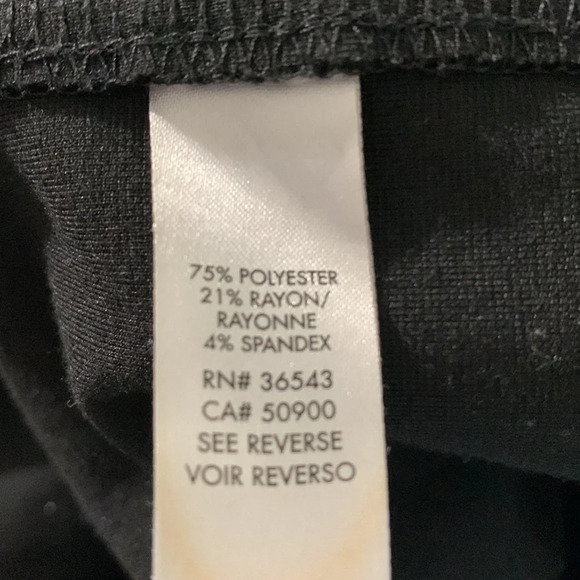 Calvin Klein medium black zip up jacket - Picture 4 of 5